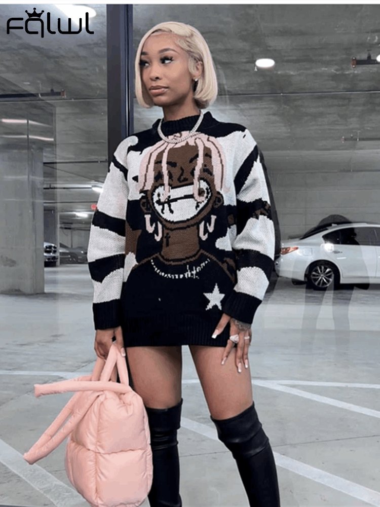 Knitted Sweatshirts - Slayed by Meme