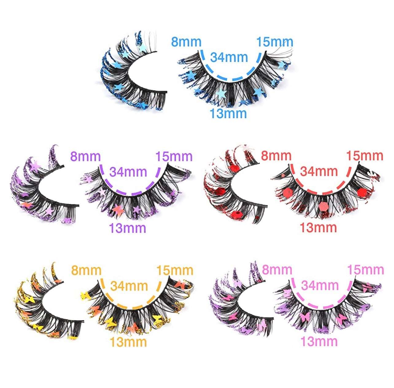 Butter fly lash (5pcs) - Slayed by Meme